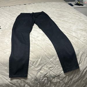 Loft black skinny jeans